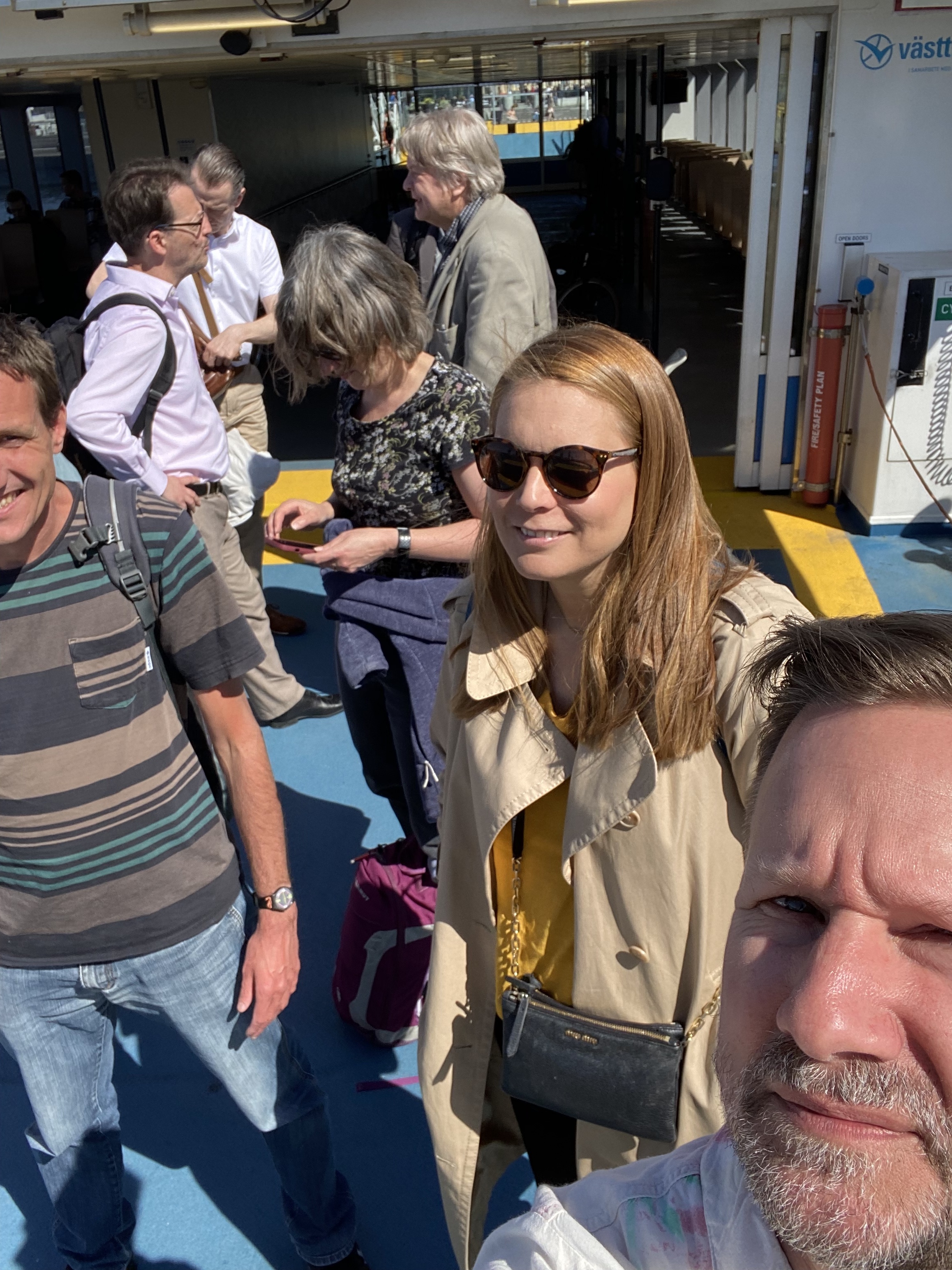 TRANS-LEARN in Gothenburg on a ferry 2023